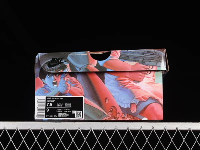 All Categories Nk SB Dunk Series Nk SB Dunk Low Low-top sneakers Otomo Katsuhiro x Nk SB Dunk Low "Steamboy OST" Creative customization collaboration Otomo Katsuhiro co-branded SB low-top sports casual sneakers ST1391-204